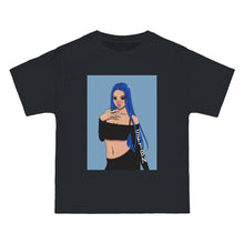 Load image into Gallery viewer, The Blue Wig Tee (BLUE)