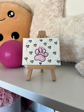 Load image into Gallery viewer, Sophie's Mini Paw Canvas