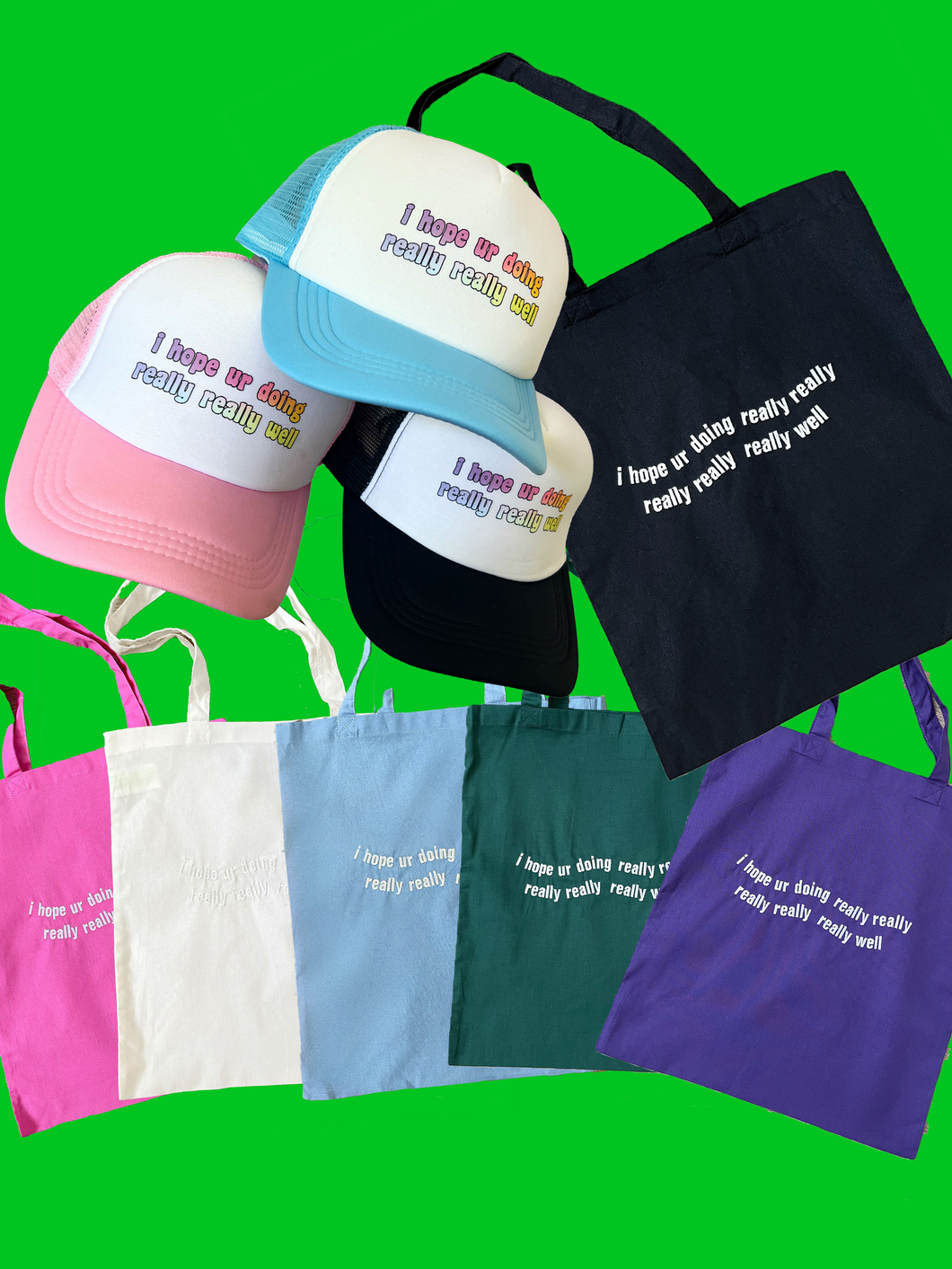 Wear It Bundle (Tote Bag & Trucker Hat)