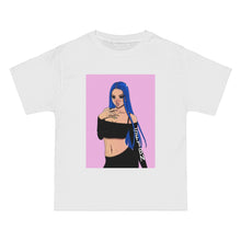 Load image into Gallery viewer, The Blue Wig Tee (PINK)
