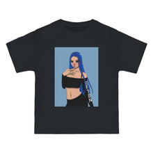 Load image into Gallery viewer, The Blue Wig Tee (BLUE)
