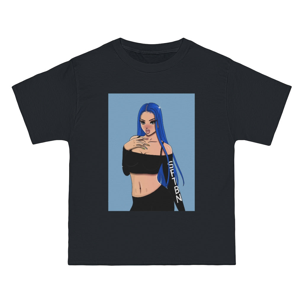 The Blue Wig Tee (BLUE)